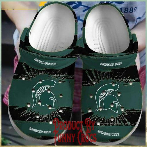 Michigan State Spartans Logo Crocs For Adults