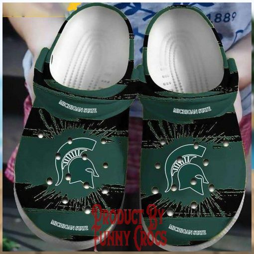 Michigan State Spartans Logo Crocs For Adults