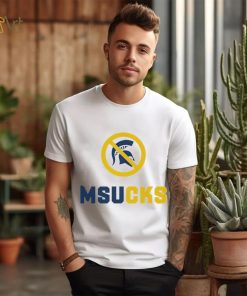 Michigan State Spartans Msucks shirt