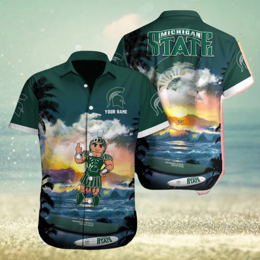 Custom michigan state on sale jersey