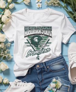 Michigan State Spartans Triangle Vintage T Shirt