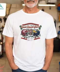 Michigan Vs Alabama College Football Playoff 2024 Rose Bowl Game Head To Head Shirt
