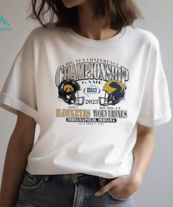 Michigan Vs Iowa Big Ten Championship Game 2023 Indianapolis Shirt