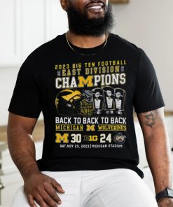 Michigan Wolverines 2023 Big Ten Football Champions T shirt