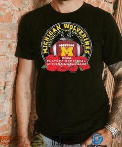 Michigan Wolverines 2024 CFP At The Rose Bowl Game Shirt, hoodie, sweater, long sleeve and tank top Michigan Wolverines 2024 CFP At The Rose Bowl Game Shirt