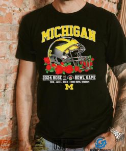 Michigan Wolverines 2024 Rose Bowl Game Mon, Jan 1, 2024 Rose Bowl Stadium T Shirt