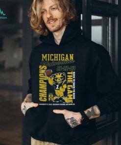 Michigan Wolverines 21 22 23 Back To Back To Back The Game Champions November 25, 2023 Michigan Stadium, Ann Arbor, Mi T Shirt