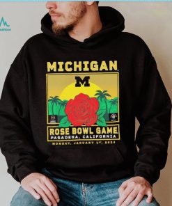 Michigan Wolverines College Football Playoff 2024 Rose Bowl T Shirt