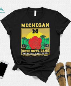 Michigan Wolverines College Football Playoff 2024 Rose Bowl T Shirt
