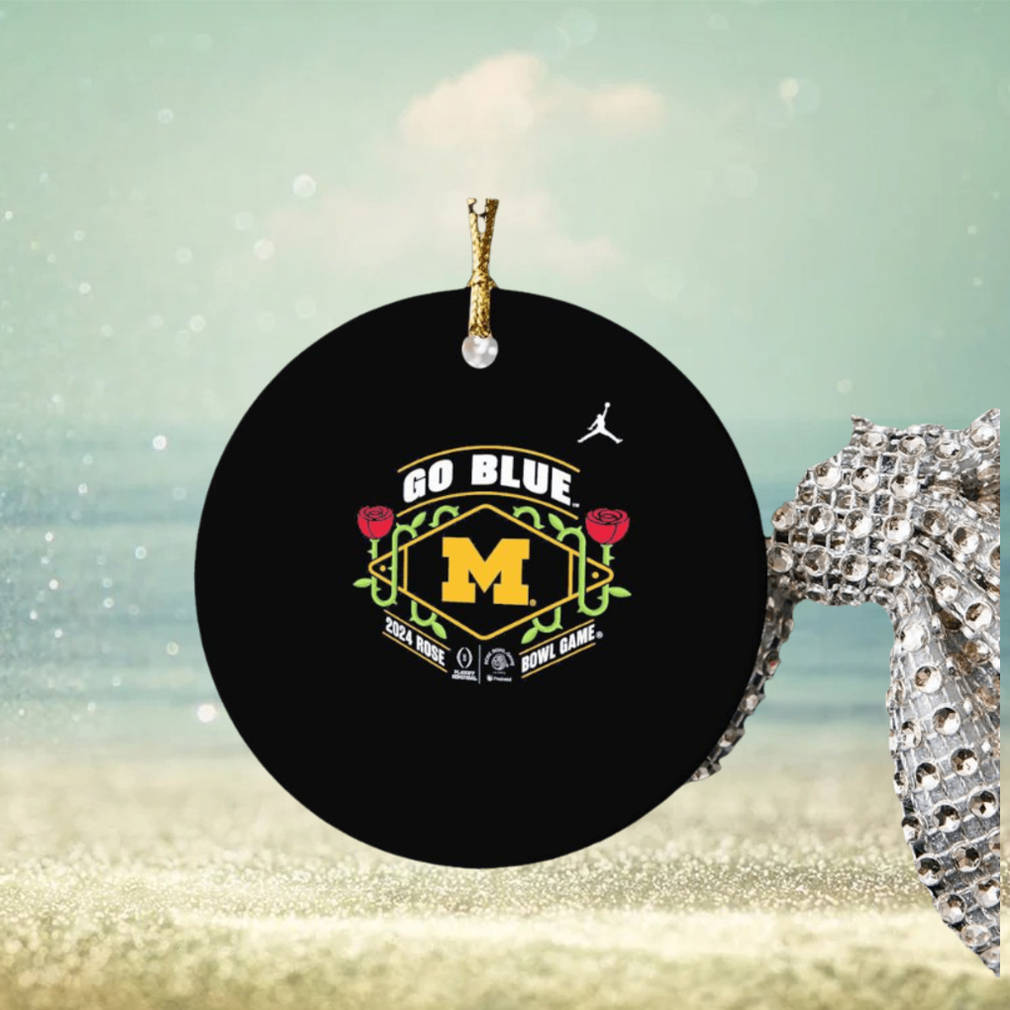 Michigan Wolverines Jordan Brand Youth College Football Playoff 2024 Rose Bowl Ornament Michigan Wolverines Jordan Brand Youth College Football Playoff 2024 Rose Bowl Ornament