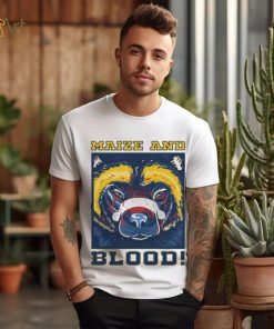 Michigan Wolverines Maize and Blood Shirt