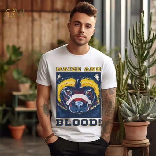 Michigan Wolverines Maize and Blood Shirt