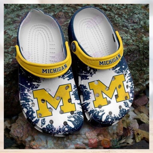 Michigan Wolverines Ncaa Crocs Clog Shoes