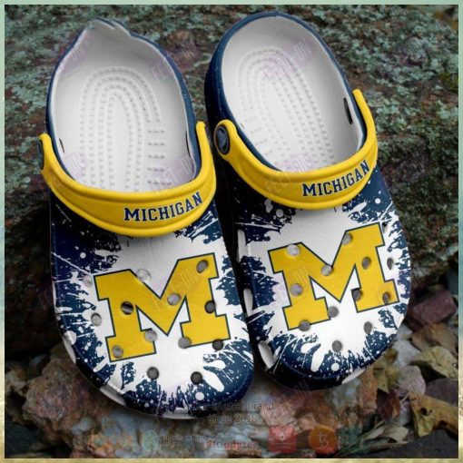 Michigan Wolverines Ncaa Crocs Clog Shoes