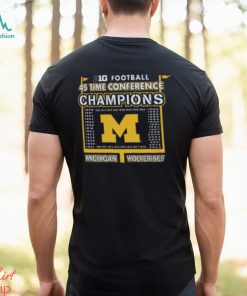 Michigan Wolverines Original Retro Brand 2023 Big Ten Football Conference Champions Shirt