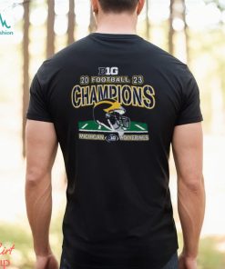 Michigan Wolverines Original Retro Brand 2023 Big Ten Football Conference Champions T Shirt