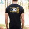 Michigan Wolverines Original Retro Brand Back to Back to Back Big Ten Conference Champions T Shirt