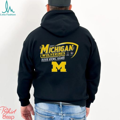 Michigan Wolverines Rose Bowl College Football Playoff 2024 Shirt