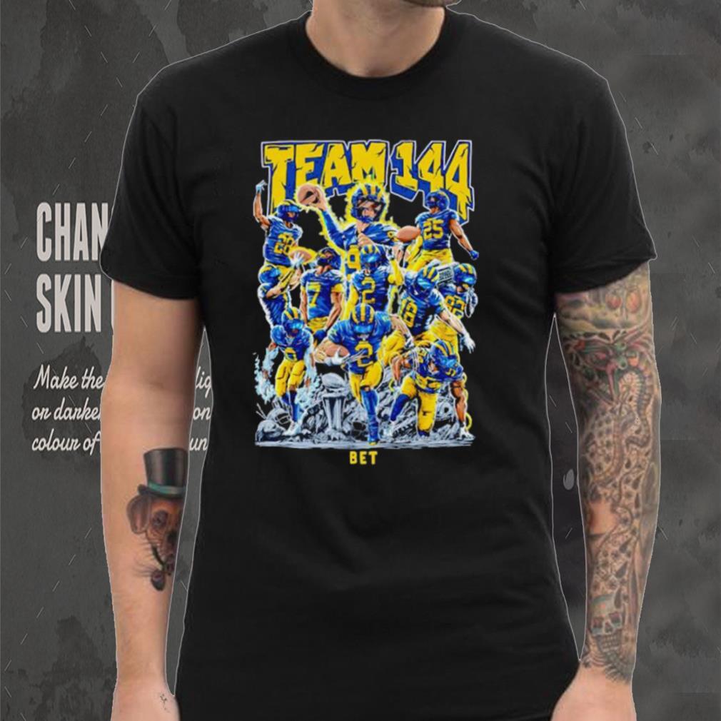 Michigan Wolverines team 144 shirt Michigan Wolverines team 144 shirt