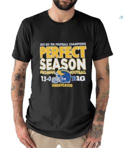 Michigan wolverines 2023 perfect season big 10 conference champions t shirt, hoodie, sweater, long sleeve and tank top Michigan wolverines 2023 perfect season big 10 conference champions t shirt