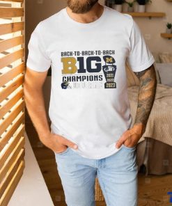 Michigan wolverines logo 2023 big 10 trophy conference champions t shirt