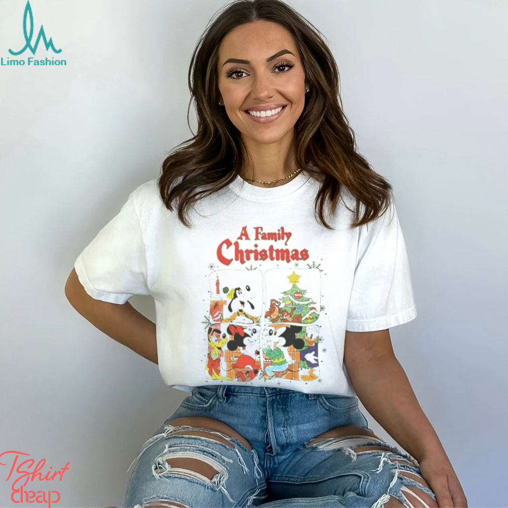 Mickey And Friends Family Christmas Shirt Mickey And Friends Family Christmas Shirt