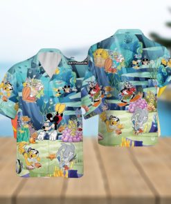 Mickey And Friends Hawaii Shirt, Mickey Aloha Shirt