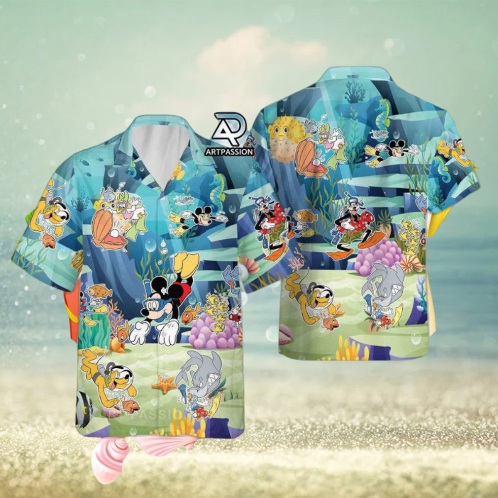 Mickey And Friends Hawaii Shirt, Mickey Aloha Shirt Mickey And Friends Hawaii Shirt, Mickey Aloha Shirt