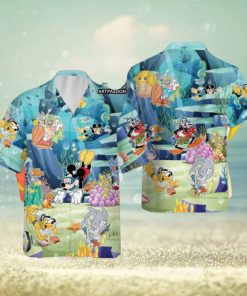 Mickey And Friends Hawaii Shirt, Mickey Aloha Shirt