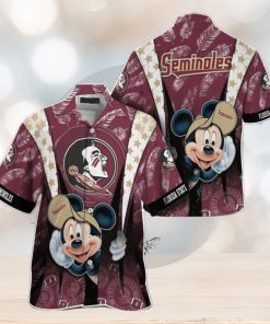 Mickey Lovers NCAA Florida State Seminoles Hawaiian Shirt Beach Gift For Friend