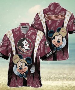 Mickey Lovers NCAA Florida State Seminoles Hawaiian Shirt Beach Gift For Friend