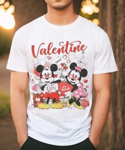 Mickey Minnie Disney true love Valentine on main street shirt