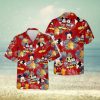 Baltimore Ravens NFL Summer Hawaii Shirt Mickey And Floral Pattern For Sports Fans
