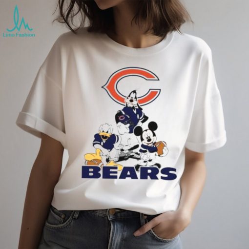 Mickey Mouse And Friend Disney Chicago Bears American Football Shirt