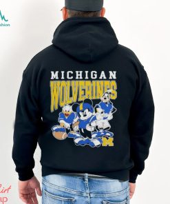 Mickey Mouse And Friends Michigan Wolverines 2023 Shirt