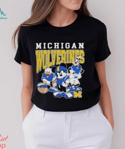 Mickey Mouse And Friends Michigan Wolverines 2023 Shirt