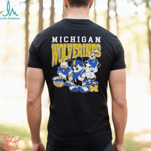 Mickey Mouse And Friends Michigan Wolverines 2023 Shirt