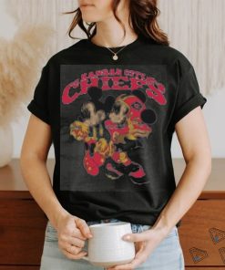 Mickey Mouse And Minnie Mouse Kansas City Chiefs Shirt