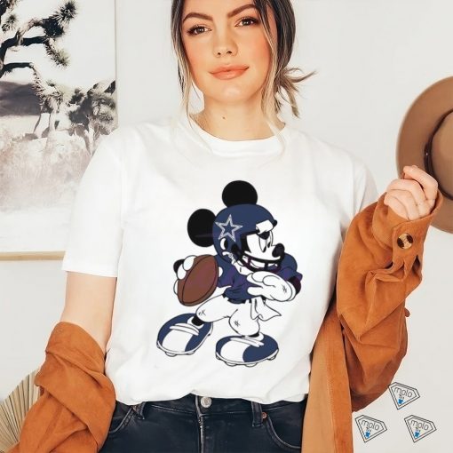 Mickey Mouse Dallas Cowboys Football Shirt