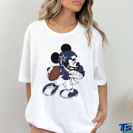Mickey Mouse Dallas Cowboys Football Shirt