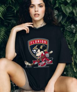 Mickey Mouse Florida Panthers NHL logo player shirt