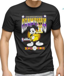 Mickey Mouse Los Angeles Lakers NBA in season tournament champions 2023 shirt