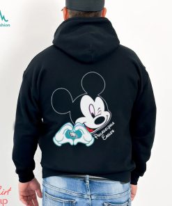 Mickey Mouse Love Philadelphia Eagles Logo Shirt, hoodie, sweater, long sleeve and tank top Mickey Mouse Love Philadelphia Eagles Logo Shirt