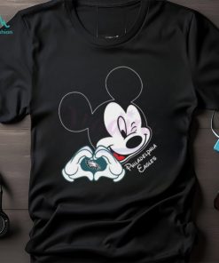 Mickey Mouse Love Philadelphia Eagles NFL 2024 T shirt