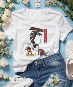 Mickey Mouse NFL Atlanta Falcons Football Super Bowl Champions Helmet Logo Shirt
