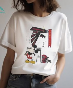Mickey Mouse NFL Atlanta Falcons Football Super Bowl Champions Helmet Logo Shirt