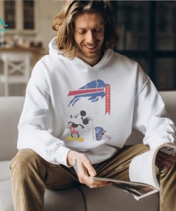 Mickey Mouse NFL Buffalo Bills Football Super Bowl Champions Helmet Logo Shirt