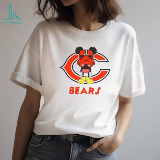 Mickey Mouse Stormtrooper Chicago Bears shirt