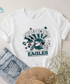 Mickey Mouse player NFL Philadelphia Eagles football helmet logo character funny shirt