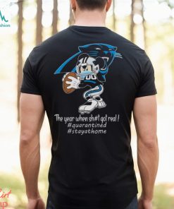 Mickey Mouse x Carolina Panthers The Year When Sh#t Got Real Logo Shirt